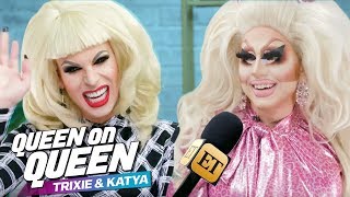 Katya Zamolodchikova Interviews True Professional Trixie Mattel [upl. by Adnowat]