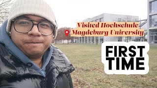 Visited Hochshule University Magdeburg  Daily Vlog  10  15 Jan 2024 [upl. by Acila]