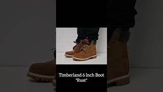 BETTER THAN THE OG TIMBERLAND 6 INCH BOOTS quotRUSTquot timberlands sneakers trending [upl. by Dnaltiak]