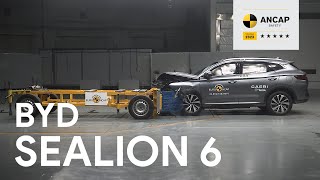 ANCAP SAFETY testing BYD SEALION 6 [upl. by Alliscirp]