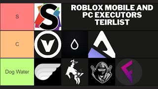 Roblox Mobile and Pc Executor Teirlist 🤔 Which is the Best Executor Currently [upl. by Darton]