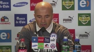 Sampaoli not worried by Chiles fitness [upl. by Nanam]