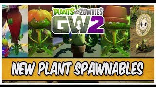 Plants vs Zombies Garden Warfare 2  NEW PLANTS SPAWNABLES Dandelion  Vase Weed [upl. by Manchester]