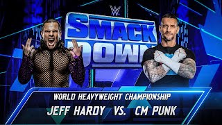 WWE 2k24 Dream Match  Jeff Hardy vs CM Punk  Steel Cage World Heavyweight Championship Match [upl. by Hsuk]