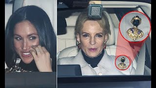 Princess Michael of Kent wears racist Blackamoor brooch [upl. by Nobe]