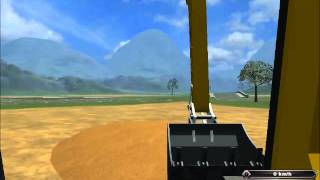 komatsu pc 240LCN farming simulator 2011 [upl. by Celtic857]