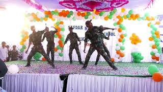 Army Skit 2  A Tribute to Indian Army  Safdar Nagar Public School [upl. by Golanka515]