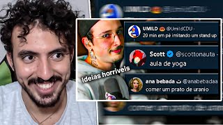 testei as ideias horríveis de vcs  Bilaw  Leozin React [upl. by Cox]