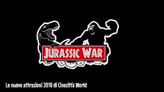 Novità Cinecittà world 2018 Volarium Jurassic War IFly [upl. by Tillion]