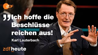 Lauterbach und Prantl über OsterBeschränkungen  Markus Lanz vom 24 März 2021 [upl. by Hyacinthe]