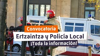 📣Nueva Convocatoria para Ser Ertzaina y Policía Local 2023 👮‍♀ [upl. by Zullo]