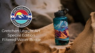 Meet The Artist Behind the Bottle The OG Gretchen Leggitt Art Filtered Water Bottle [upl. by Yadsendew]