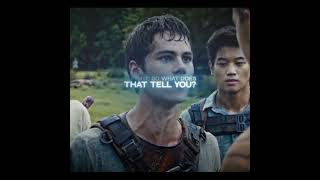 Maze runner  credits to lynco on TikTok edit mazerunner [upl. by Eijneb]