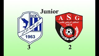 OCK vs ASG Junior 3  2 [upl. by Akeimahs94]