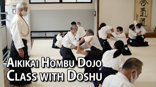 Class with Aikido Doshu Ueshiba Moriteru [upl. by Brendis219]