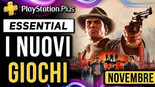 PLAYSTATION PLUS ESSENTIAL ► I GIOCHI DI NOVEMBRE [upl. by Stempson]