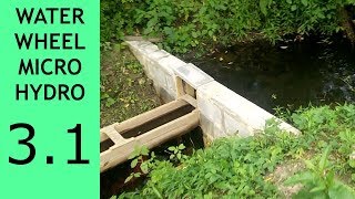 Part 31 of 10 Waterwheel Microhydro Creek Tour [upl. by Rocco]