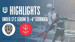 Highlights CesenaTriestina U17 C 6 giornata stagione 202324 [upl. by Ydnak]