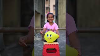 Magical balloon se kisko kya mila 😮😂 shorts funnyshorts funnyvideo [upl. by Ynnatirb716]