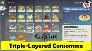 Give a Serving of Delicious TripleLayered Consomme to Qingzhou  Genshin Impact  NJMH Gaming [upl. by Annette]