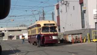 TTC Historic Streetcars PCC and Peter Witt [upl. by Llecrad]