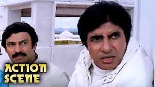 Amitabh Bachchan Climax Scene  Action Scene  Aaj Ka Arjun  Amitabh Bachchan Jaya Prada  HD [upl. by Celeste]