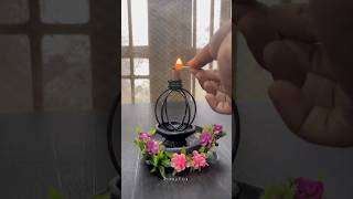 DIY Dhoop Stand  Smoke Fountain shorts diy smokefountain craft dhoopstand [upl. by Anum499]