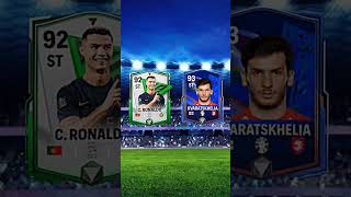 🇵🇹 Ronaldo vs Kvaratskhelia 🇬🇪  fcmobile fifamobile fifa fifa23 footballgame vs [upl. by Adnoloy743]