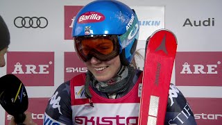 AUDI FIS Ski World Cup  Womens Slalom  Are SWE March 10 2024 2nd run sheskis atomic [upl. by Terese]