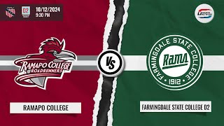 AAU Division 2 Mens Ice Hockey  Ramapo College vs Farmingdale State College [upl. by Ynos484]