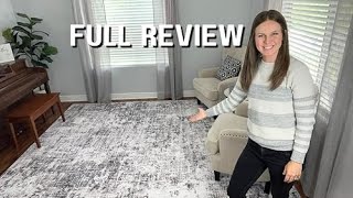 FULL REVIEW Of The ILANGO 8x10 ft Area Rug [upl. by Maggs]