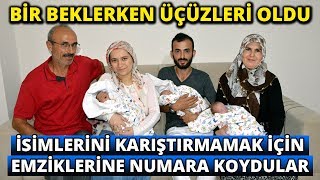 Ordulu Çiftin 4 Yıl Sonra Üçüz Bebek Sevinci [upl. by Schramke]