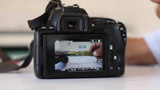 How to focus on a Canon 250D [upl. by Saideman]