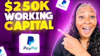 You Can Get 250000 for Your Small Business with PayPal NO CREDIT CHECK [upl. by Emee458]