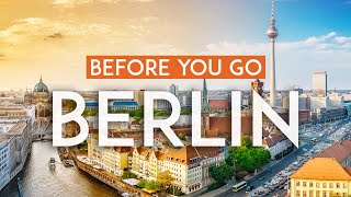 Things to know BEFORE you go to Berlin  Germany Travel Guide 4K [upl. by Akinet]