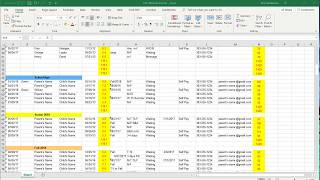 Waiting List Built in Excel Ep 13 [upl. by Sheya748]