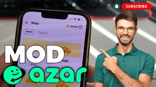 Azar App Hack iOS Android  Unlimited Gems How to Hack Azar App Easy Azar MOD Apk iOS Android [upl. by Breskin]