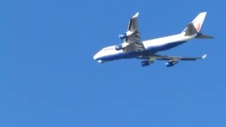 Transaero 747 Paphos Cyprus 2013 [upl. by Yardna]