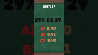 Como calcular porcentagem [upl. by Eisoj]