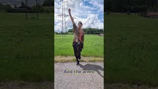 Haddaway What Is Love  Dance Step Tutorial by MDS DUO Eurodance Fit [upl. by Ehr]