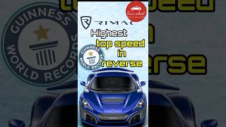 World fastest speed driving in reverse  Nevera youtubeshorts shortvideo [upl. by Mellisa]