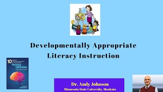 Developmentally Appropriate Literacy Instruction for Young Children [upl. by Ellahcim]