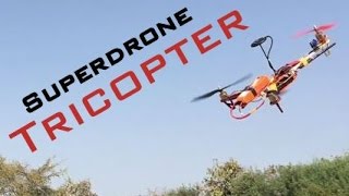 How to Make a TRICOPTER DRONE at Home  Make A DIY Drone [upl. by Adaj]