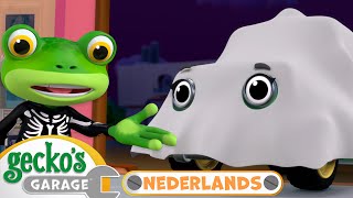 Geen monsters🦇🎃👻  Geckos Garage Nederlands  Vrachtwagen Cartoons Voor Kinderen [upl. by Nylhtac]