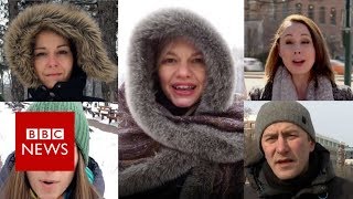 How do you keep warm Tips from cold countries BBC News [upl. by Alasteir]