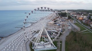 Grömitz Ostsee 2023 Riesenrad Laufevent Strand Luftaufnahmen Tipps DJI AIR 2S Footage 4K [upl. by Assenej704]