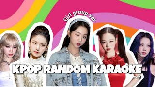 Kpop random karaoke gg ver [upl. by Lurline]