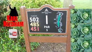 MOTTRAM HALL GOLF COURSE FRONT 9 REVIEW golf cheshire [upl. by Misty]