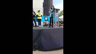 Haley Stevens speech at Detroit March for Science 2017 [upl. by Yer]