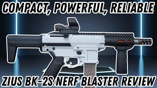 A Successful CQB AEB ZIUS BK2S Nerf Blaster Review [upl. by Ennaeirrac978]